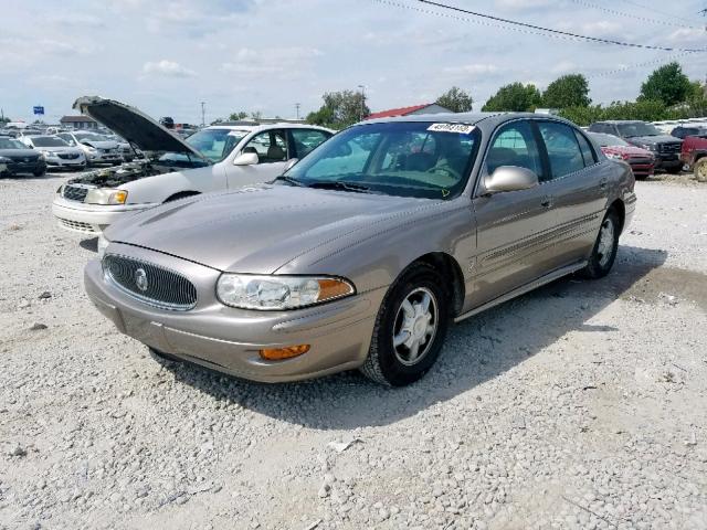 1G4HP54K21U293882 - 2001 BUICK LESABRE CU BEIGE photo 2