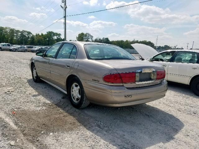 1G4HP54K21U293882 - 2001 BUICK LESABRE CU BEIGE photo 3