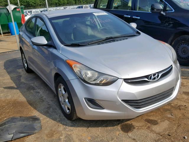 5NPDH4AE2BH016377 - 2011 HYUNDAI ELANTRA GL SILVER photo 1