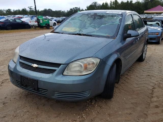 1G1AD5F55A7215559 - 2010 CHEVROLET COBALT 1LT BLUE photo 2