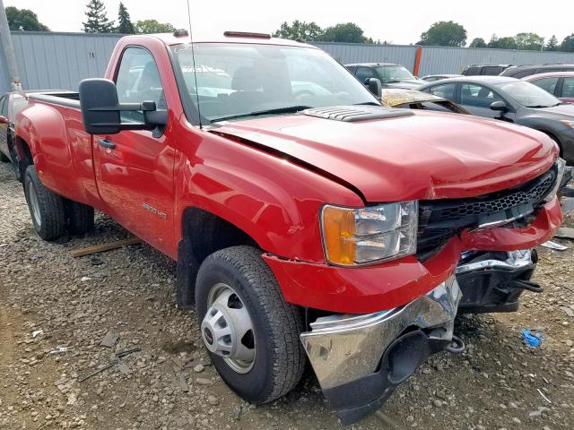 1GT322CG8DF102516 - 2013 GMC SIERRA K35 RED photo 1