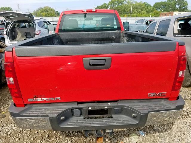 1GT322CG8DF102516 - 2013 GMC SIERRA K35 RED photo 6