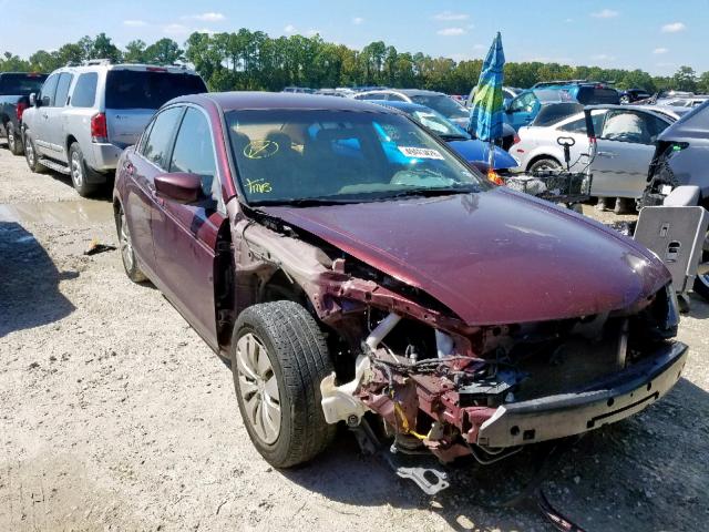 1HGCP2F30AA129861 - 2010 HONDA ACCORD LX MAROON photo 1