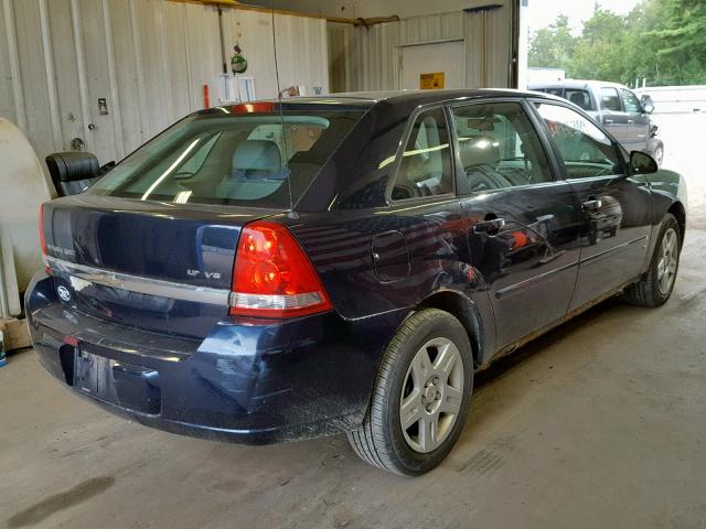 1G1ZT61896F107973 - 2006 CHEVROLET MALIBU MAX 蓝色 照片 4