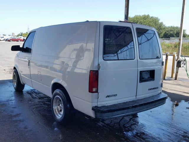 1GCDM19W6YB159057 - 2000 CHEVROLET ASTRO WHITE photo 3