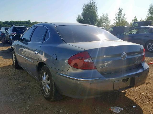 2G4WD532051314716 - 2005 BUICK LACROSSE C GRAY photo 3