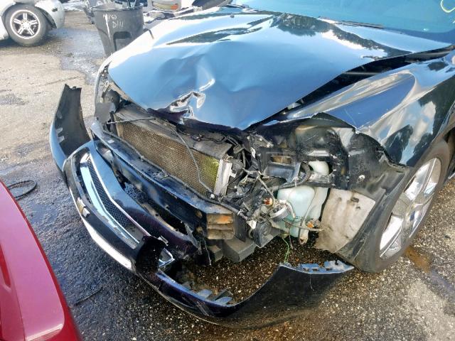 1G1ZH57BX9F254239 - 2009 CHEVROLET MALIBU 1LT 黑色 照片 10