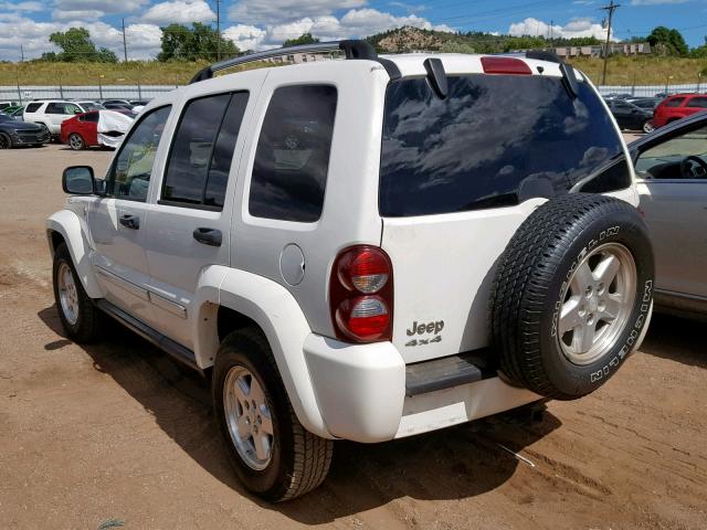 1J4GL58595W629211 - 2005 JEEP LIBERTY LI WHITE photo 3