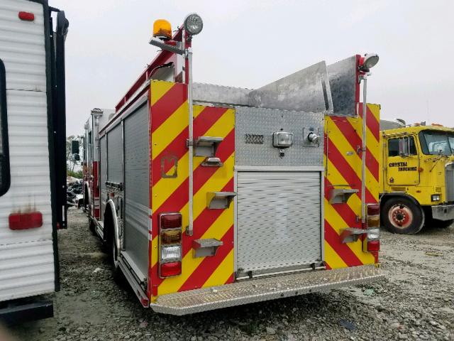 1S9A1BLD8B3003023 - 2011 FREIGHTLINER TRUCK RED photo 3