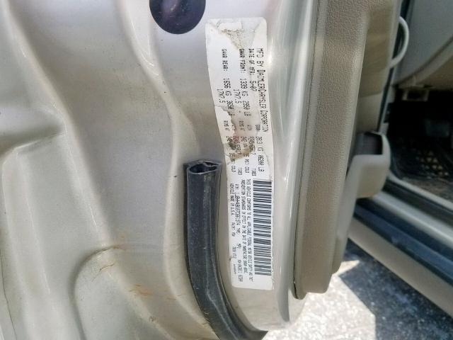 1J8HH48K07C661974 - 2007 JEEP COMMANDER ვერცხლისფერი ფოტო 10