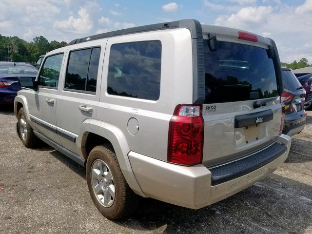 1J8HH48K07C661974 - 2007 JEEP COMMANDER ვერცხლისფერი ფოტო 3