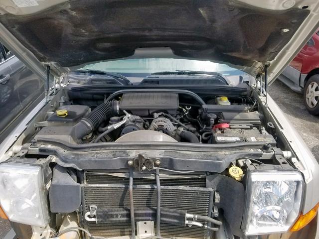 1J8HH48K07C661974 - 2007 JEEP COMMANDER ვერცხლისფერი ფოტო 7