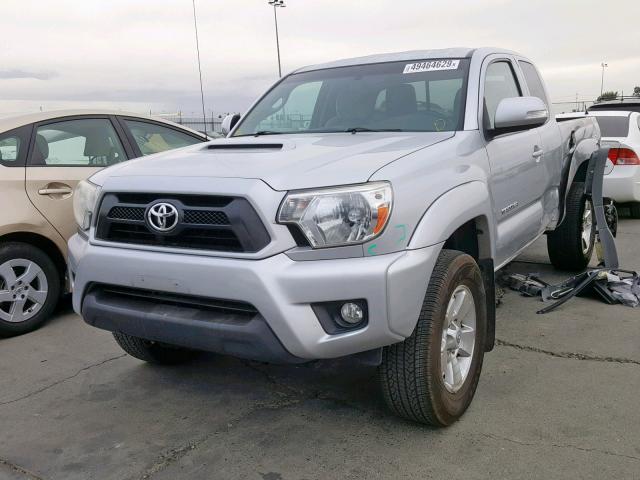 5TFTU4GN5CX023506 - 2012 TOYOTA TACOMA PRE SILVER photo 2