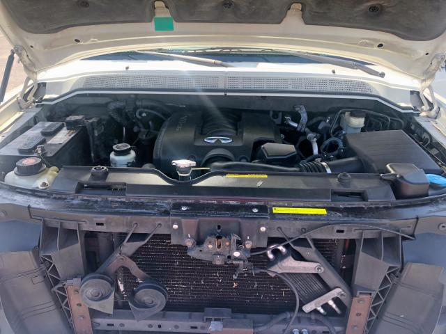 5N3AA08C76N811986 - 2006 INFINITI QX56 WHITE photo 8