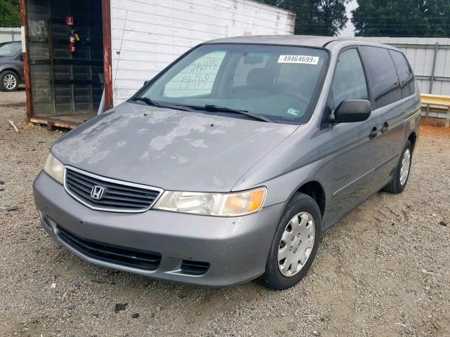 2HKRL1855YH561457 - 2000 HONDA ODYSSEY LX GRAY photo 2