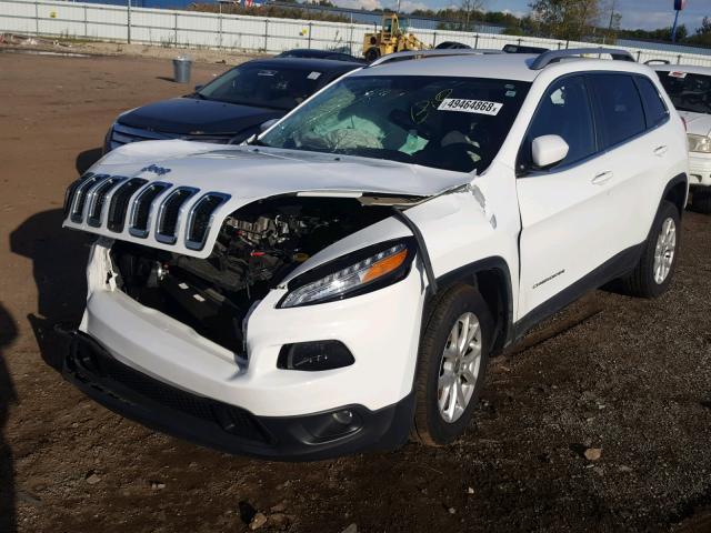 1C4PJLCB4HW534900 - 2017 JEEP CHEROKEE L WHITE photo 2