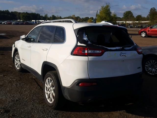 1C4PJLCB4HW534900 - 2017 JEEP CHEROKEE L WHITE photo 3