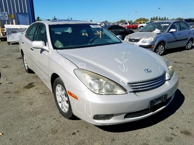 JTHBF30G036006855 - 2003 LEXUS ES 300 SILVER photo 1