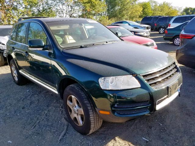 WVGZG77L36D000678 - 2006 VOLKSWAGEN TOUAREG 3. GREEN photo 1