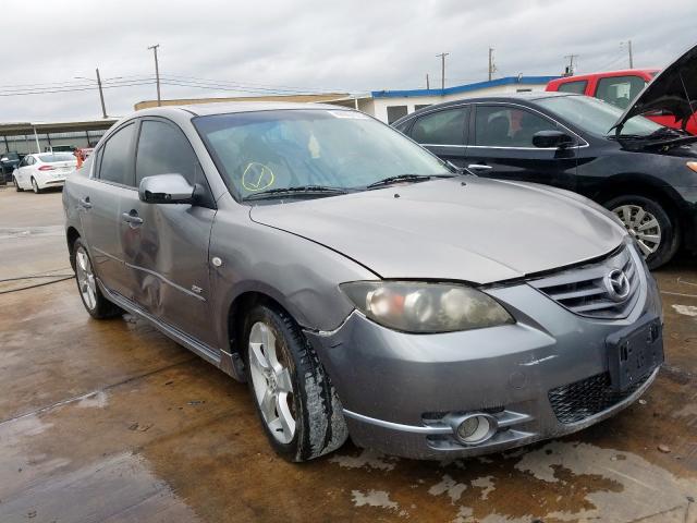 JM1BK123661488857 - 2006 MAZDA 3 S GRAY photo 1