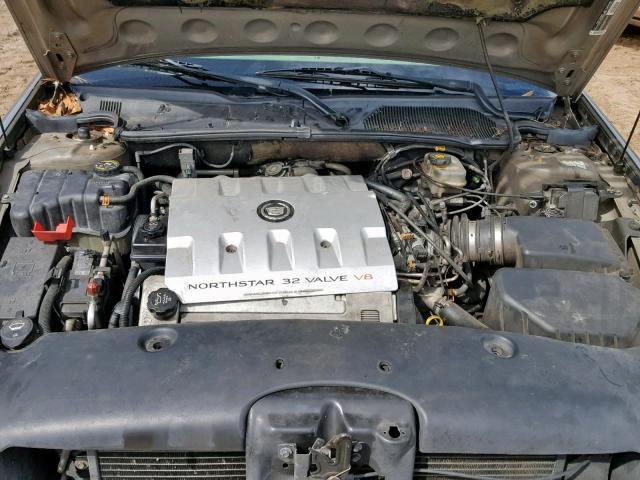 1G6KD54Y52U260449 - 2002 CADILLAC DEVILLE GOLD photo 7