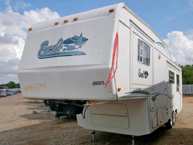 4DLRV3021W1001436 - 1998 EXCE 5TH WHEEL WHITE photo 2