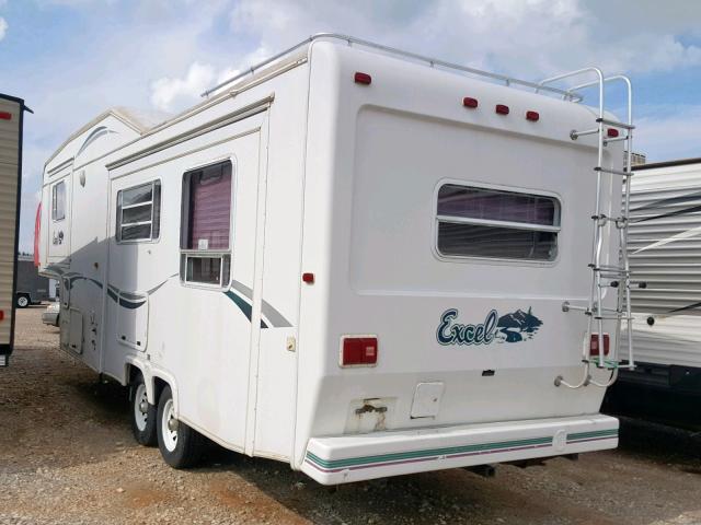 4DLRV3021W1001436 - 1998 EXCE 5TH WHEEL WHITE photo 3