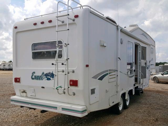 4DLRV3021W1001436 - 1998 EXCE 5TH WHEEL WHITE photo 4