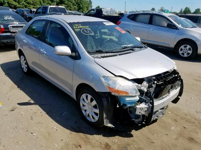 JTDBT4K32A1371462 - 2010 TOYOTA YARIS SILVER photo 1