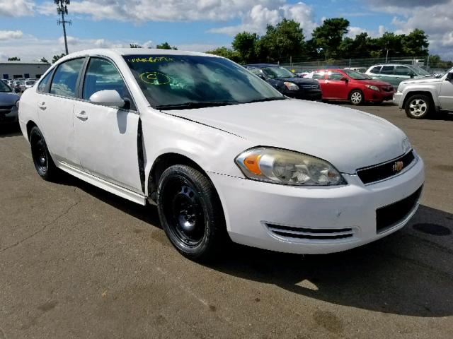 2G1WD5E36D1209759 - 2013 CHEVROLET IMPALA POL WHITE photo 1