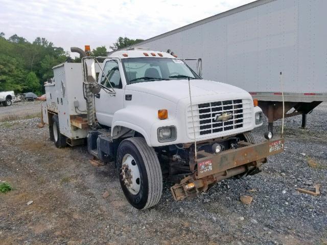 1GBM7H1C92J503418 - 2002 CHEVROLET C7500 WHITE photo 1