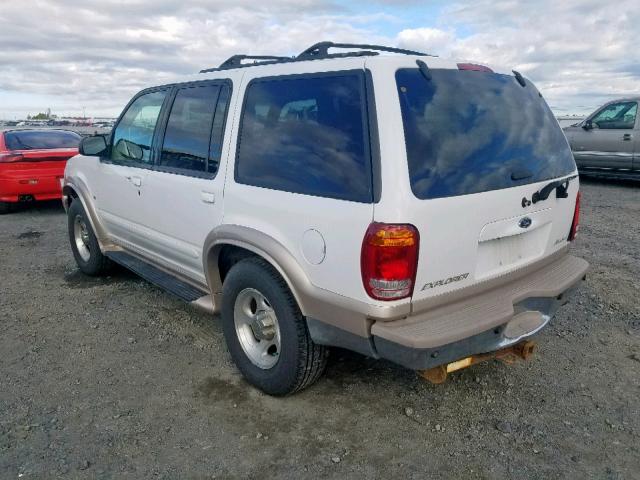 1FMDU84P5YZC55211 - 2000 FORD EXPLORER E WHITE photo 3