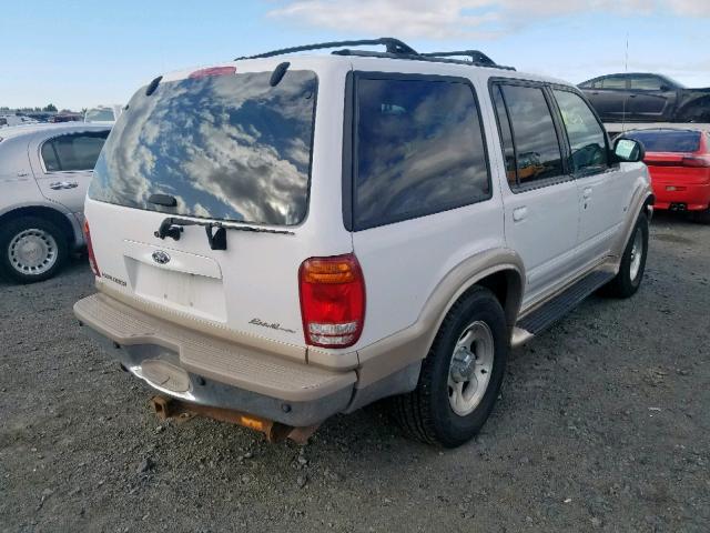 1FMDU84P5YZC55211 - 2000 FORD EXPLORER E WHITE photo 4