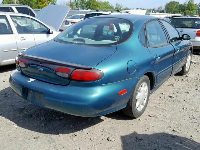 1FAFP52U2WG172720 - 1998 FORD TAURUS LX GREEN photo 4