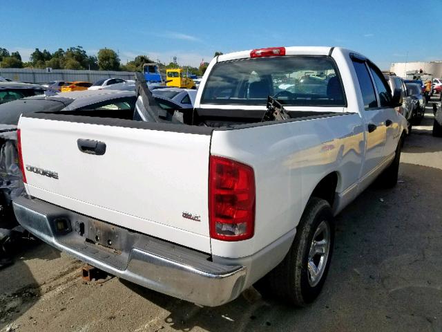 1D7HA18D63S349188 - 2003 DODGE RAM 1500 S WHITE photo 4