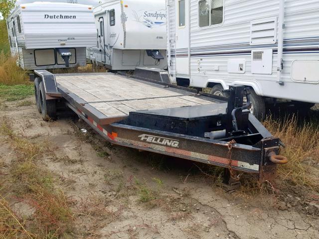 5FTEE2024D1042326 - 2012 FELL TRAILER BLACK photo 1