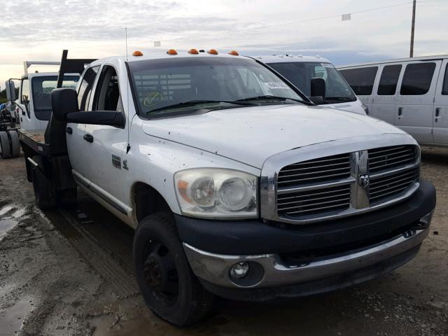 3D7MX48CX7G738077 - 2007 DODGE RAM 3500 S WHITE photo 1