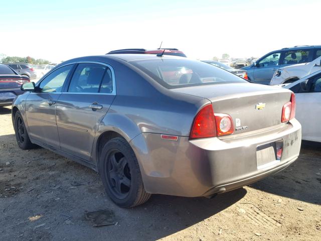 1G1ZB5EB6AF318513 - 2010 CHEVROLET MALIBU LS 灰色 照片 3