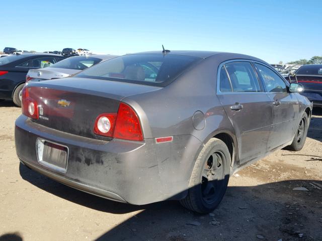 1G1ZB5EB6AF318513 - 2010 CHEVROLET MALIBU LS 灰色 照片 4