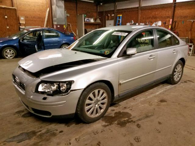 YV1MS382752071415 - 2005 VOLVO S40 2.4I SILVER photo 2