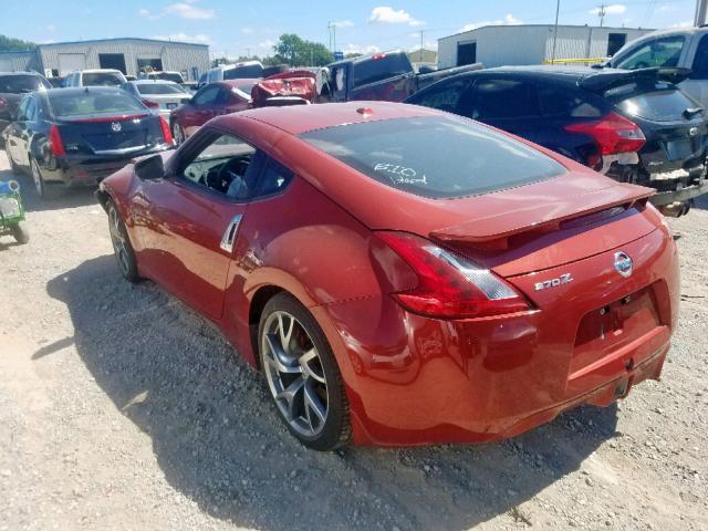 JN1AZ4EH4EM630588 - 2014 NISSAN 370Z BASE ORANGE photo 3