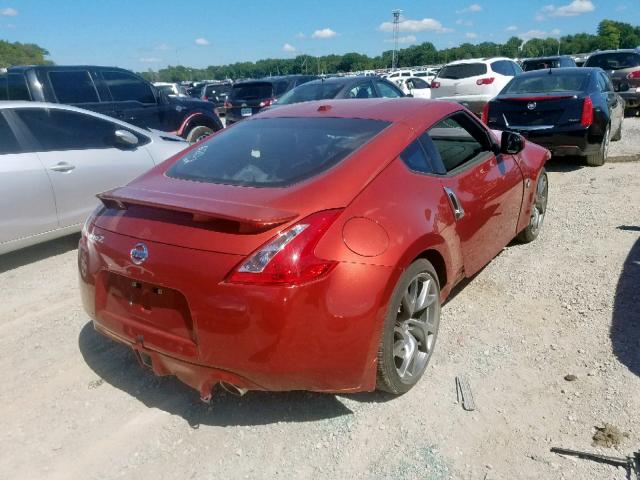 JN1AZ4EH4EM630588 - 2014 NISSAN 370Z BASE ORANGE photo 4