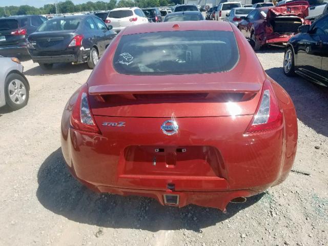 JN1AZ4EH4EM630588 - 2014 NISSAN 370Z BASE ORANGE photo 6