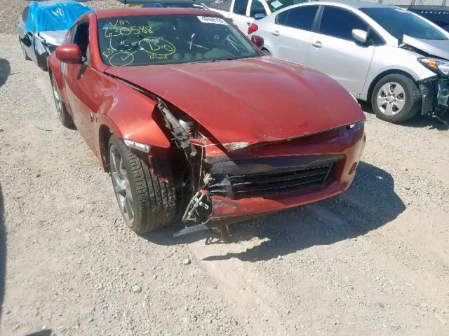 JN1AZ4EH4EM630588 - 2014 NISSAN 370Z BASE ORANGE photo 9