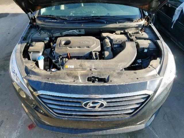 5NPE34AF6FH250314 - 2015 HYUNDAI SONATA SPO BLACK photo 7