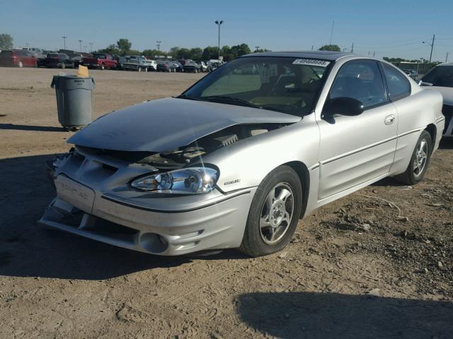 1G2NV12E54C148188 - 2004 PONTIAC GRAND AM G SILVER photo 2