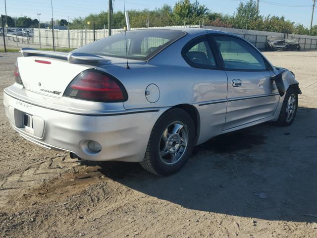 1G2NV12E54C148188 - 2004 PONTIAC GRAND AM G SILVER photo 4