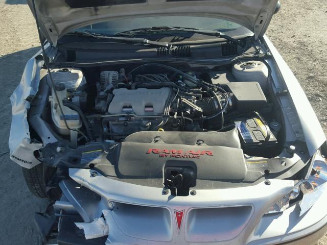 1G2NV12E54C148188 - 2004 PONTIAC GRAND AM G SILVER photo 7