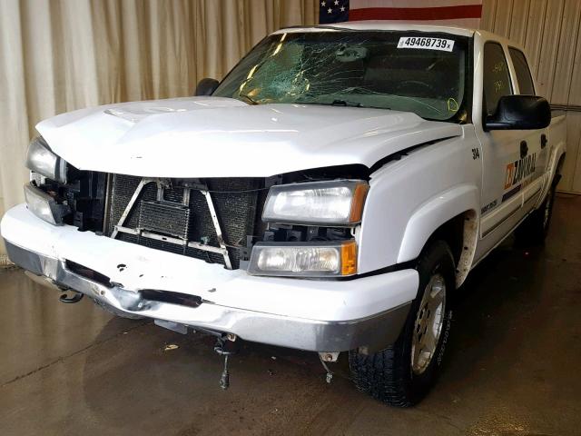 2GCEK13Z761276530 - 2006 CHEVROLET SILVERADO WHITE photo 2