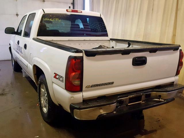 2GCEK13Z761276530 - 2006 CHEVROLET SILVERADO WHITE photo 3